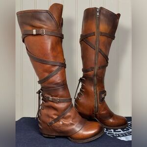 Freebird by Steven OG CASSIUS | Tall Brown Leather Boots / US Size 7 - New